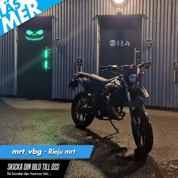 Veckans bild på moped inskickad av kund